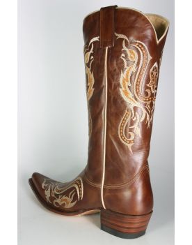 7258 Sendra Cowboystiefel Spr. Bras 007