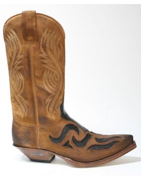 7429 Sendra Cowboystiefel  Serraje Camello Usado