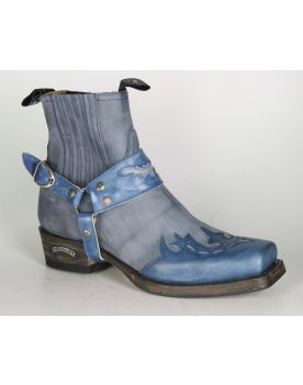 7811 Sendra Biker Navy Lavado Flota Azul Marino