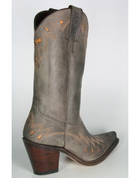 7903 Sancho Cowboystiefel Cabra Indian hoch