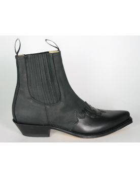 7959 Sendra Cowboy-Stiefeletten Negro