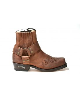 7962 Sendra Boots Bikerboots Spr. 7004 Braun