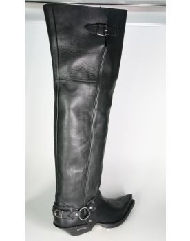 7977 Sendra Boots Overknees Negro