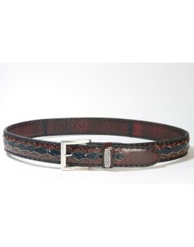 8347 Sendra Gürtel Hurricane Rojo Python Navy