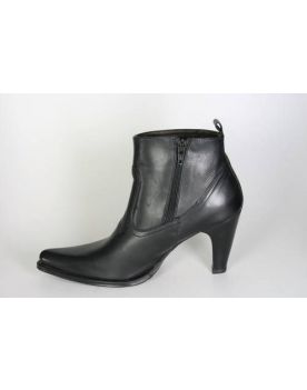 8555 Sendra Ankle Boots Stiefelette Ale Negro