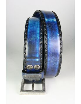 8563 Sendra Gürtel Denver Azul Dirty