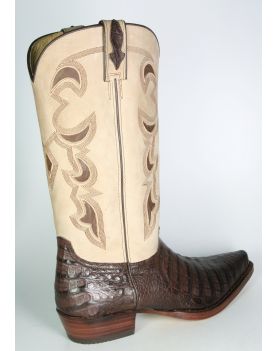 8647 Sancho Cowboystiefel Kaimanleder