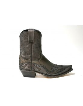 8983 Sendra Antracita Kurz-Cowboystiefel