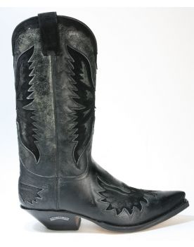 8994 Sendra Boots Cowboystiefel Barbados Negro Serr. Negro 