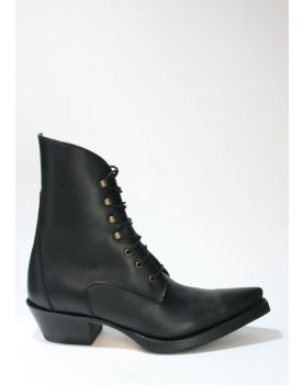 9027 SANCHO Country Schnürstiefel Black
