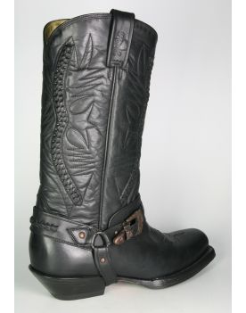 9064 Mezcalero Bikerboots Black