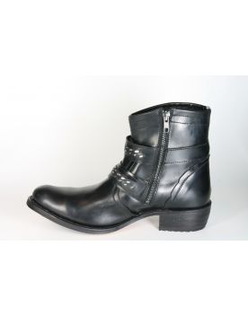 9360 Sendra Stiefel WIDE-C Ciclon Negro