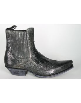 9396 Sendra Stiefelette Barbados Python Barr. Fantasia