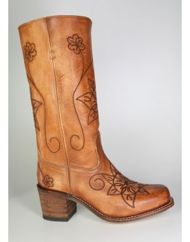 9570 Sendra Stiefel Toledo Olimpia Siena Lavado Boho