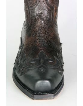 9669 Sendra Stiefel SETA Negro Barbados