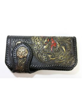 Leder Wallet Dragon