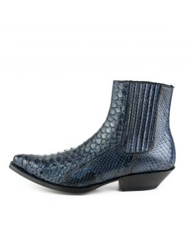 2575 MAYURA Stiefeletten Python Navy