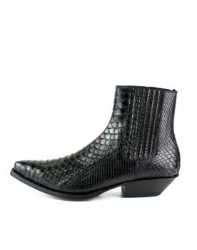 2575 MAYURA Stiefeletten Python Black