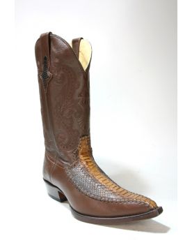 GOWEST Cowboyboots Python Brown 