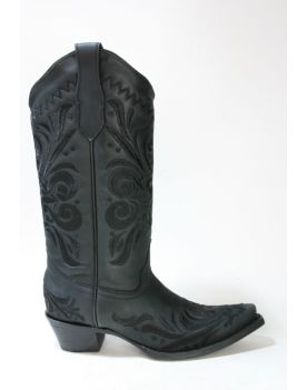 L5433 Cowboystiefel Black Corral Boots Circle G