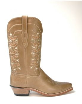 LF 1669 E Old West Cowboyboots Dawney Cactus Ivory 