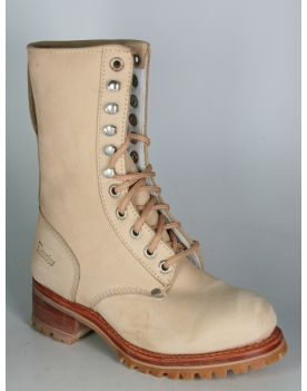 Logger 44 Paraiso Schnürstiefel Ivory