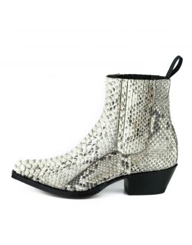 2496 Mayura Boots Stiefeletten Python White