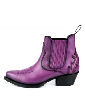  2487 Mayura Boots Cowboy Stiefeletten Morado lila