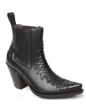 9973 Sancho Abarca Stiefelette Negro Outlow