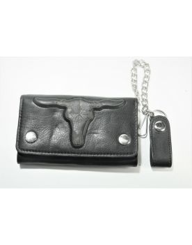 TW28708 Truckerwallet Stierkopf