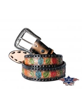 WG-99 Stars&Stripes Gürtel Flower